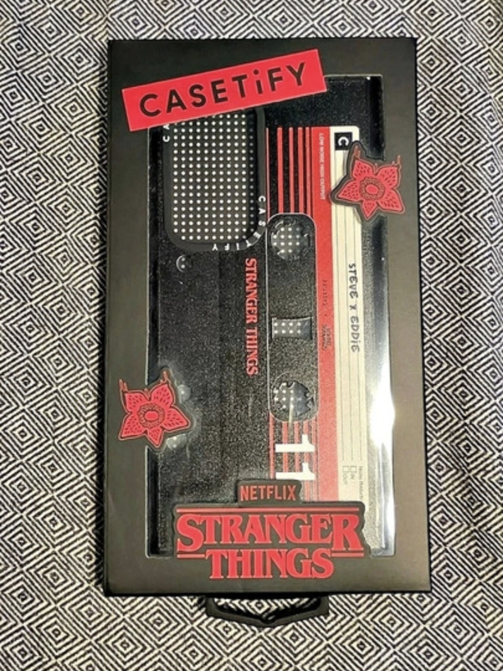 CASETiFY x Stranger Things - Samsung S23 Ultra Cassette Case